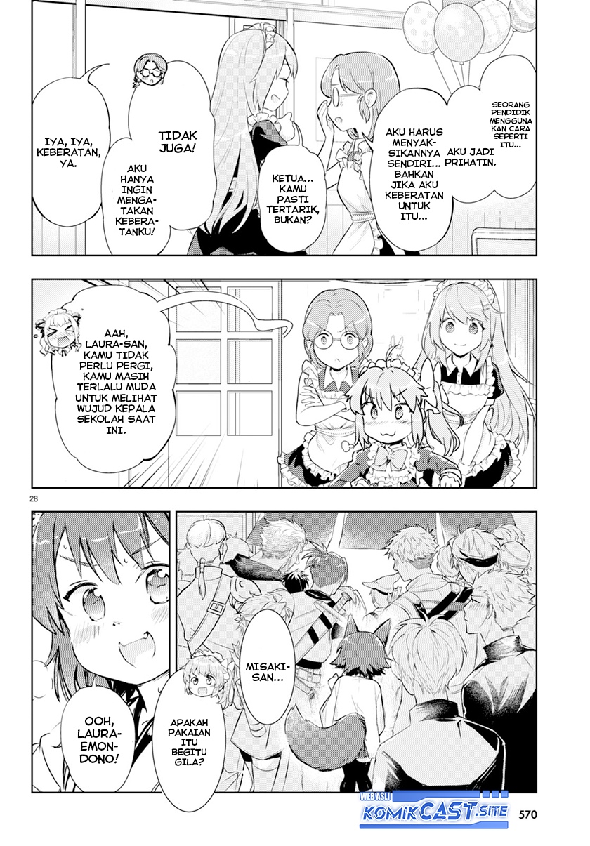 Kenshi wo Mezashite Nyuugaku shita no ni Mahou Tekisei 9999 nan desu kedo!? Chapter 57 Bahasa Indonesia